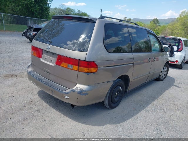 44911421 :رقم المزاد ، 5FNRL18684B101176 vin ، 2004 Honda Odyssey Ex مزاد بيع