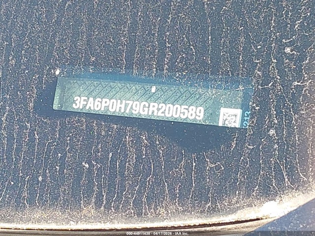 Ford FUSION SE 2016 3FA6P0H79GR200589 Image 9