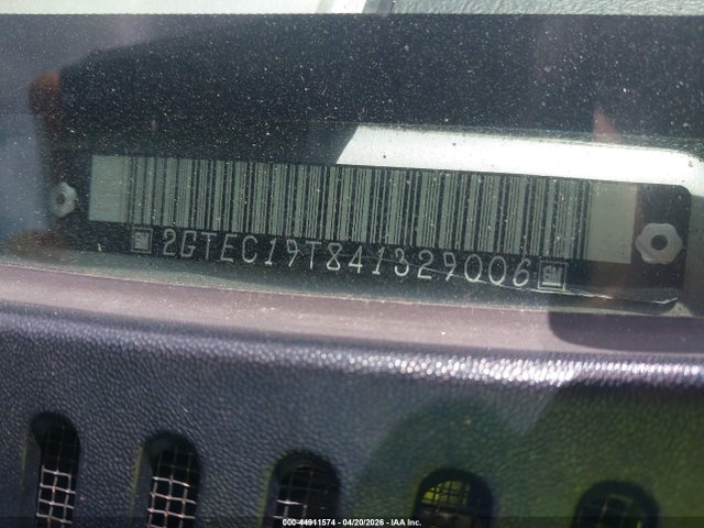 Продаж на аукціоні авто 2004 Gmc Sierra 1500 Sle, vin: 2GTEC19T841329006, номер лоту: 44911574