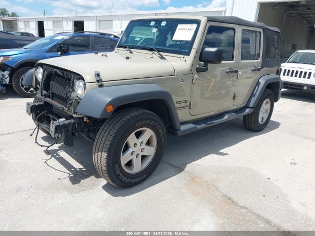 2017 Jeep Wrangler Unlimited Sport 4x4 მანქანა იყიდება აუქციონზე, vin: 1C4BJWDG7HL692008, აუქციონის ნომერი: 44911581