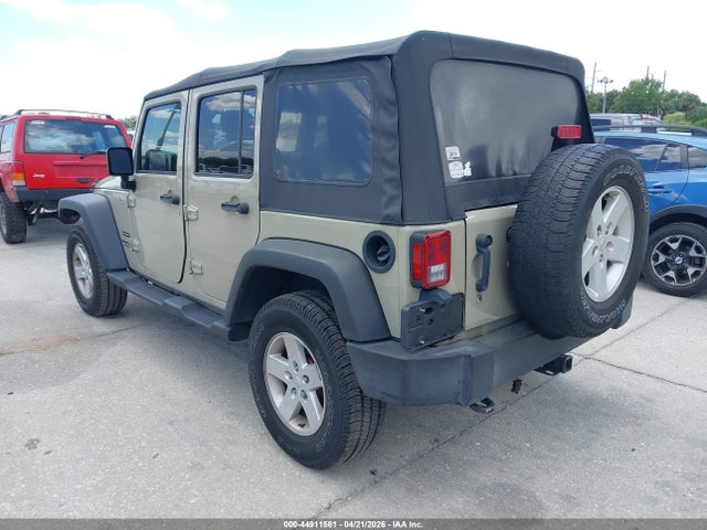 2017 Jeep Wrangler Unlimited Sport 4x4 მანქანა იყიდება აუქციონზე, vin: 1C4BJWDG7HL692008, აუქციონის ნომერი: 44911581