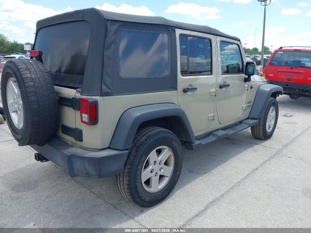 2017 Jeep Wrangler Unlimited Sport 4x4 მანქანა იყიდება აუქციონზე, vin: 1C4BJWDG7HL692008, აუქციონის ნომერი: 44911581