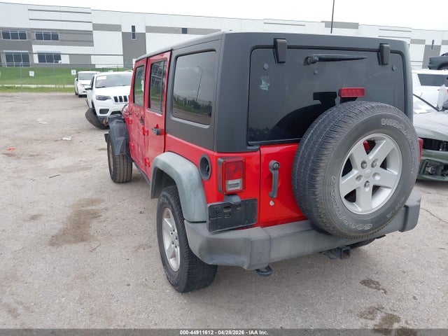 Продажа на аукционе авто 2012 Jeep Wrangler Unlimited Sport, vin: 1C4HJWDG5CL215760, номер лота: 44911612