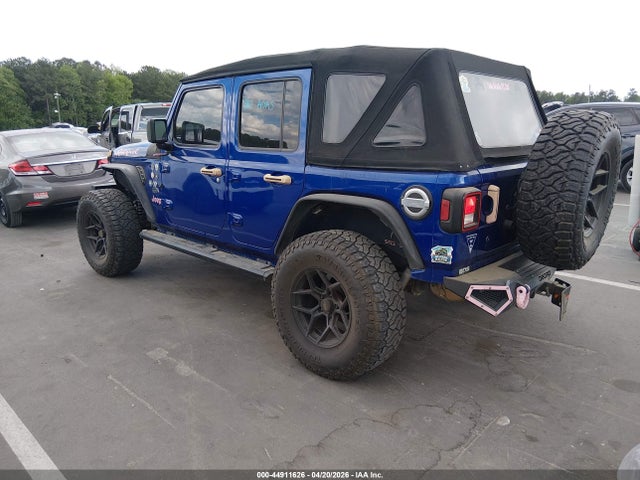 2019 Jeep Wrangler Unlimited Sport S 4x4 მანქანა იყიდება აუქციონზე, vin: 1C4HJXDNXKW549350, აუქციონის ნომერი: 44911626