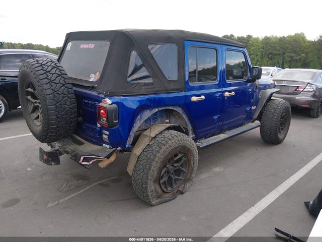 2019 Jeep Wrangler Unlimited Sport S 4x4 მანქანა იყიდება აუქციონზე, vin: 1C4HJXDNXKW549350, აუქციონის ნომერი: 44911626