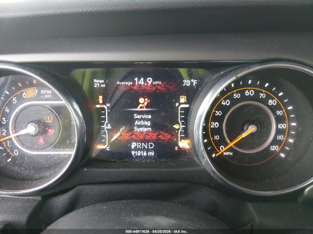 2019 Jeep Wrangler Unlimited Sport S 4x4 მანქანა იყიდება აუქციონზე, vin: 1C4HJXDNXKW549350, აუქციონის ნომერი: 44911626