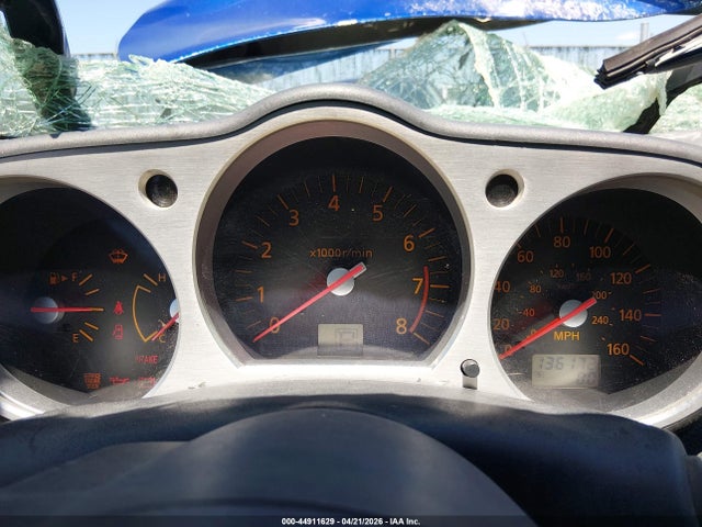 Aukcja sprzedaży 2003 Nissan 350z Touring, vin: JN1AZ34D03T113395, numer aukcji: 44911629