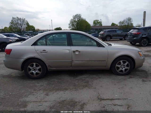 2006 Hyundai Sonata Gls V6/lx V6 მანქანა იყიდება აუქციონზე, vin: 5NPEU46F76H038897, აუქციონის ნომერი: 44911704