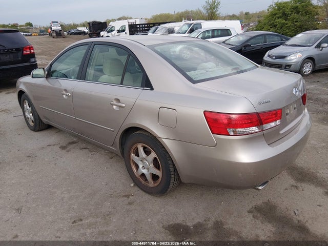 2006 Hyundai Sonata Gls V6/lx V6 მანქანა იყიდება აუქციონზე, vin: 5NPEU46F76H038897, აუქციონის ნომერი: 44911704