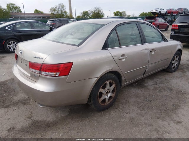 2006 Hyundai Sonata Gls V6/lx V6 მანქანა იყიდება აუქციონზე, vin: 5NPEU46F76H038897, აუქციონის ნომერი: 44911704