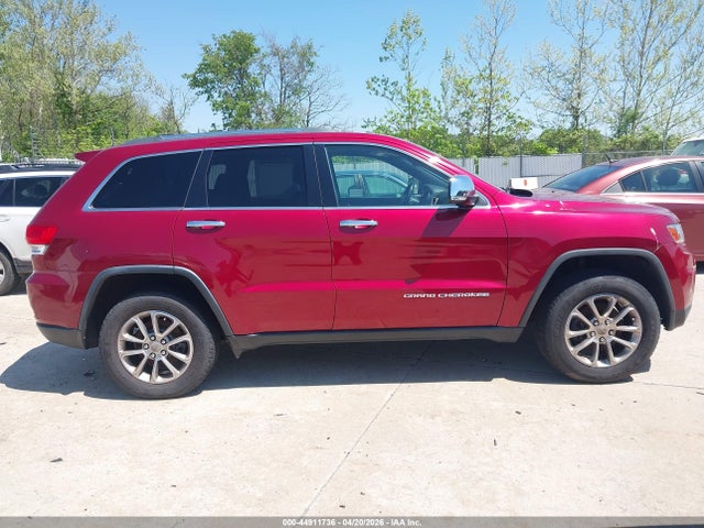 Продаж на аукціоні авто 2014 Jeep Grand Cherokee Limited, vin: 1C4RJFBG8EC301834, номер лоту: 44911736