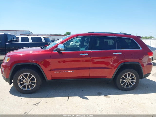 Продаж на аукціоні авто 2014 Jeep Grand Cherokee Limited, vin: 1C4RJFBG8EC301834, номер лоту: 44911736