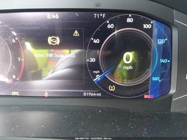 Aukcja sprzedaży 2022 Volkswagen Atlas 2.0t Se W/technology, vin: 1V2WP2CA2NC541125, numer aukcji: 44911781