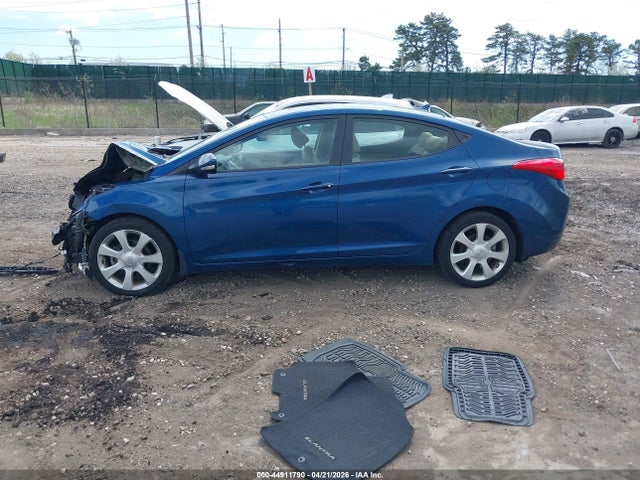 Продаж на аукціоні авто 2013 Hyundai Elantra Limited, vin: KMHDH4AE8DU955747, номер лоту: 44911790