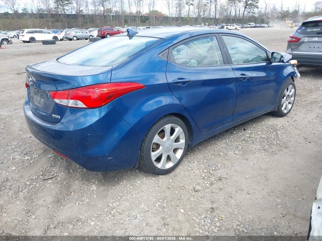Продаж на аукціоні авто 2013 Hyundai Elantra Limited, vin: KMHDH4AE8DU955747, номер лоту: 44911790