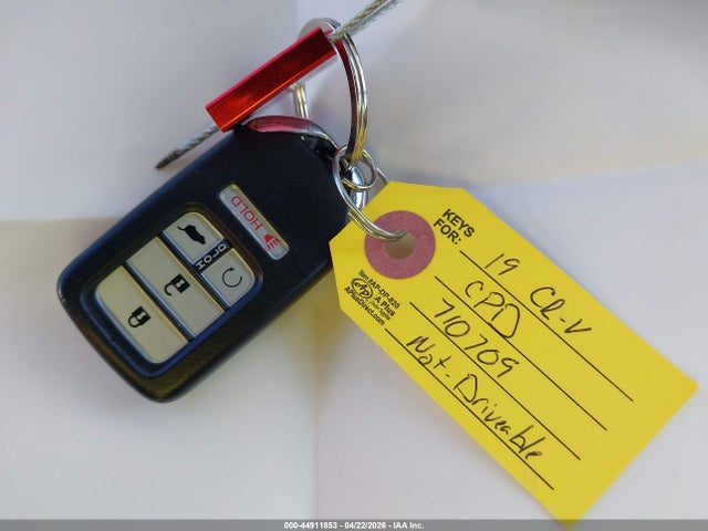 Продаж на аукціоні авто 2019 Honda Cr-v Ex-l, vin: JHLRW2H80KX010570, номер лоту: 44911853