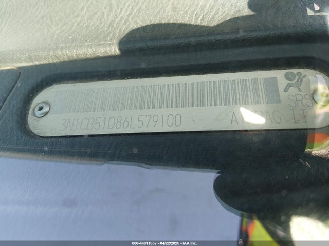 Aukcja sprzedaży 2006 Nissan Sentra 1.8s, vin: 3N1CB51D86L579100, numer aukcji: 44911857