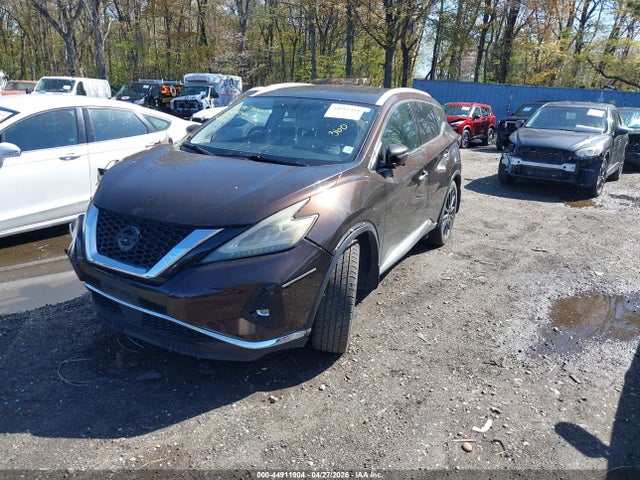 Продаж на аукціоні авто 2019 Nissan Murano Sl, vin: 5N1AZ2MS0KN113644, номер лоту: 44911904