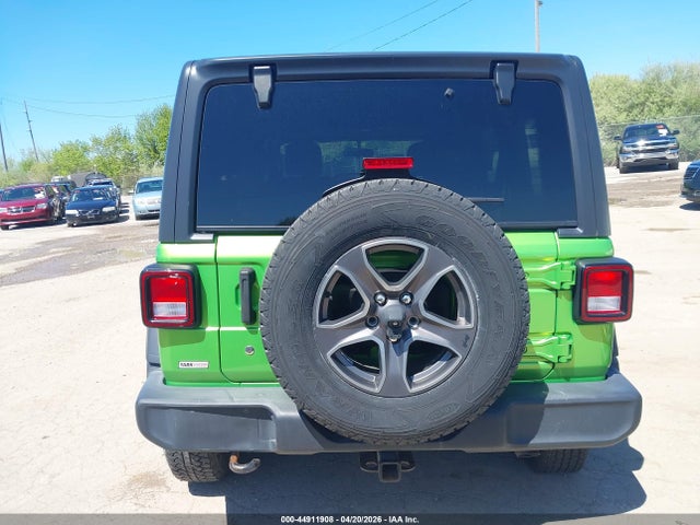 44911908 :رقم المزاد ، 1C4HJXDG8KW566780 vin ، 2019 Jeep Wrangler Unlimited Sport S 4x4 مزاد بيع
