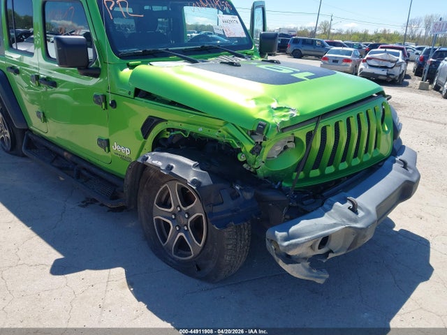 44911908 :رقم المزاد ، 1C4HJXDG8KW566780 vin ، 2019 Jeep Wrangler Unlimited Sport S 4x4 مزاد بيع