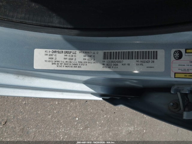 Aukcja sprzedaży 2012 Chrysler 200 Touring, vin: 1C3CCBBG5CN329217, numer aukcji: 44911918