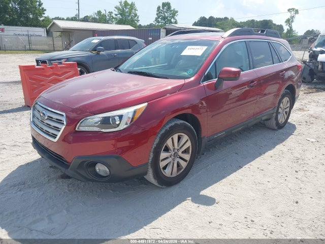 2016 Subaru Outback 2.5i Premium მანქანა იყიდება აუქციონზე, vin: 4S4BSBDC7G3243652, აუქციონის ნომერი: 44911972