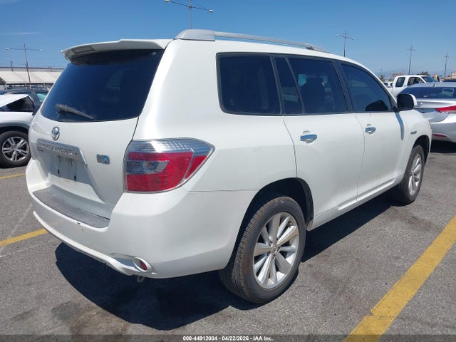 2010 Toyota Highlander Hybrid Base V6 მანქანა იყიდება აუქციონზე, vin: JTEBW3EH6A2046733, აუქციონის ნომერი: 44912004