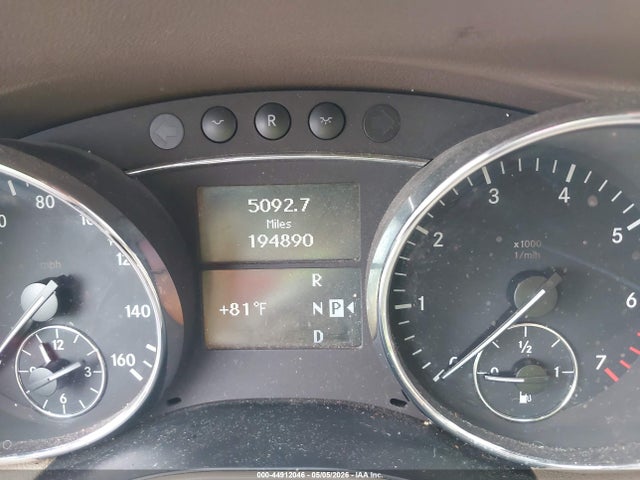 Aukcja sprzedaży 2009 Mercedes-benz R 350 4matic, vin: 4JGCB65E49A098693, numer aukcji: 44912046