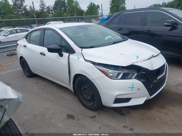 2021 Nissan Versa S Xtronic Cvt მანქანა იყიდება აუქციონზე, vin: 3N1CN8DV7ML894657, აუქციონის ნომერი: 44912111