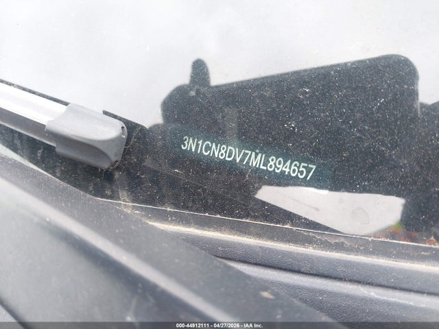 2021 Nissan Versa S Xtronic Cvt მანქანა იყიდება აუქციონზე, vin: 3N1CN8DV7ML894657, აუქციონის ნომერი: 44912111
