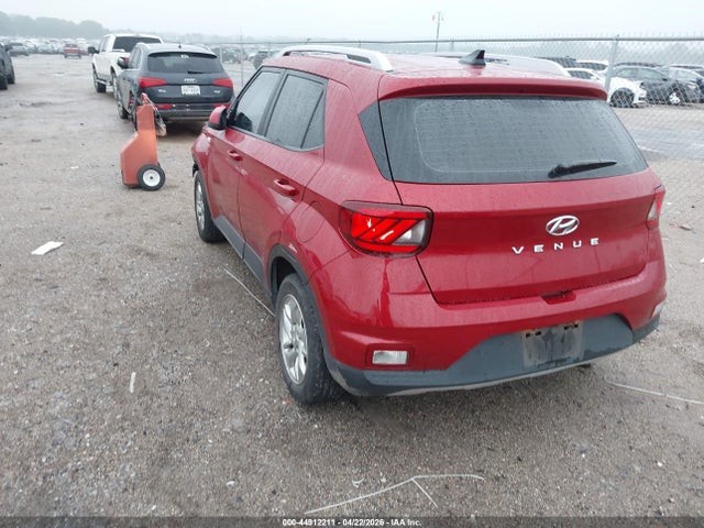44912211 :رقم المزاد ، KMHRC8A38LU030104 vin ، 2020 Hyundai Venue Sel مزاد بيع