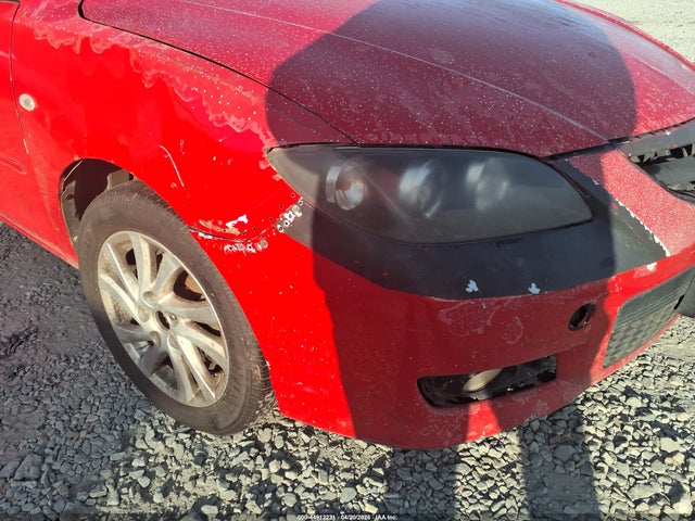 2008 Mazda Mazda3 I მანქანა იყიდება აუქციონზე, vin: JM1BK32F181864471, აუქციონის ნომერი: 44912221
