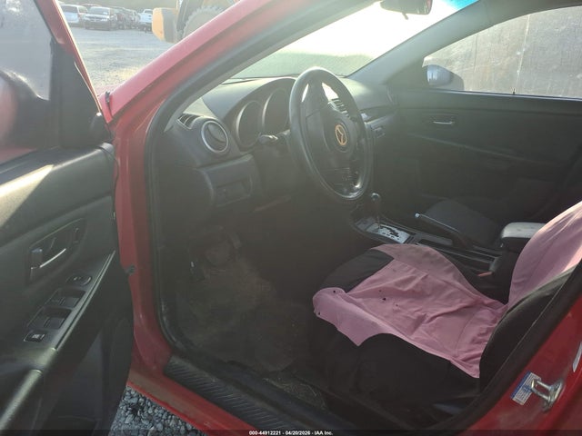 2008 Mazda Mazda3 I მანქანა იყიდება აუქციონზე, vin: JM1BK32F181864471, აუქციონის ნომერი: 44912221
