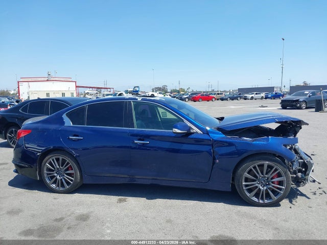 44912233 :رقم المزاد ، JN1FV7AP4GM421452 vin ، 2016 Infiniti Q50 3.0t Red Sport 400 مزاد بيع