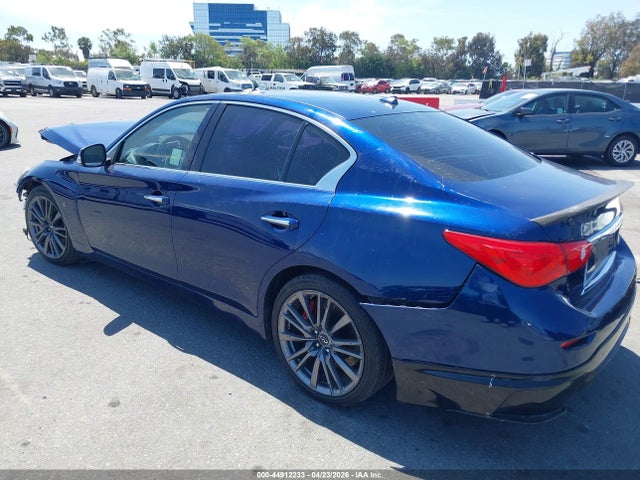 44912233 :رقم المزاد ، JN1FV7AP4GM421452 vin ، 2016 Infiniti Q50 3.0t Red Sport 400 مزاد بيع