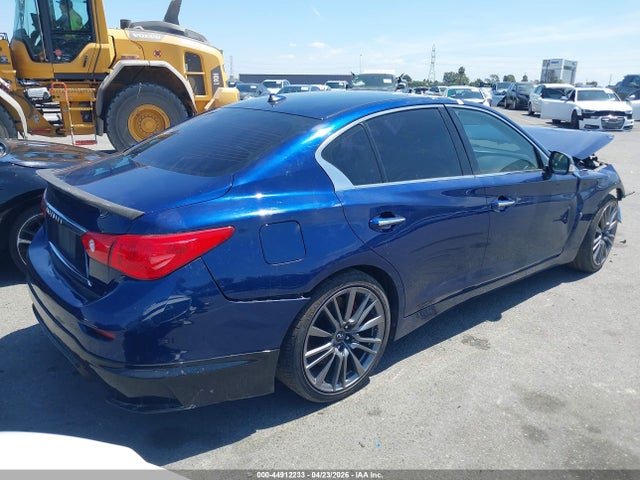 44912233 :رقم المزاد ، JN1FV7AP4GM421452 vin ، 2016 Infiniti Q50 3.0t Red Sport 400 مزاد بيع