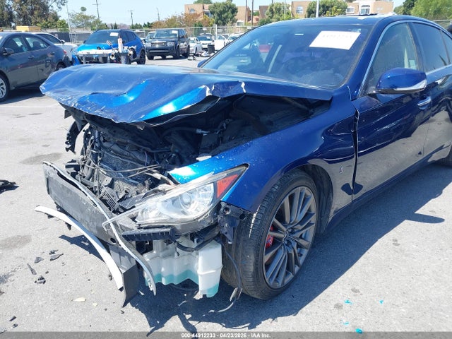 44912233 :رقم المزاد ، JN1FV7AP4GM421452 vin ، 2016 Infiniti Q50 3.0t Red Sport 400 مزاد بيع