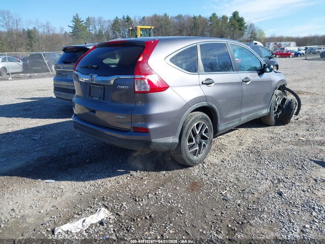 Aukcja sprzedaży 2016 Honda Cr-v Se, vin: 5J6RM4H45GL037171, numer aukcji: 44912267