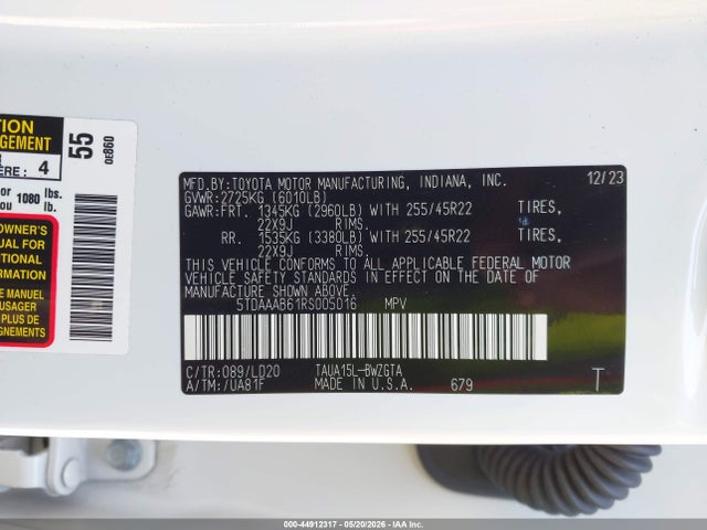 Lexus Tx 350 Luxury 2024 5TDAAAB61RS005016 Image 9