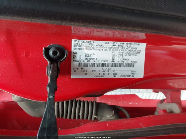 Aukcja sprzedaży 2014 Ford Focus Se, vin: 1FADP3K28EL383677, numer aukcji: 44912419