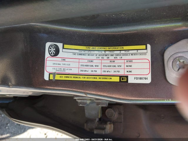 44912483 :رقم المزاد ، 1C3CDFEB2FD180764 vin ، 2015 Dodge Dart Gt مزاد بيع