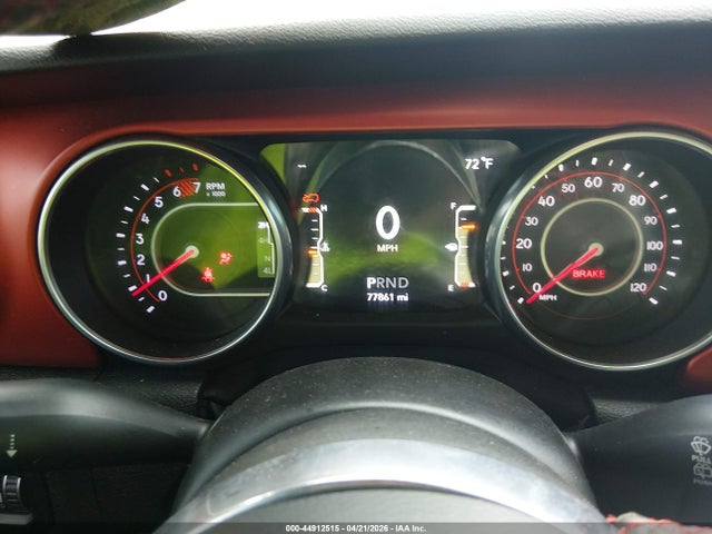 Продаж на аукціоні авто 2018 Jeep Wrangler Unlimited Rubicon 4x4, vin: 1C4HJXFN1JW141878, номер лоту: 44912515