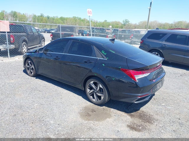 2022 Hyundai Elantra Sel მანქანა იყიდება აუქციონზე, vin: 5NPLN4AG1NH081909, აუქციონის ნომერი: 44912530