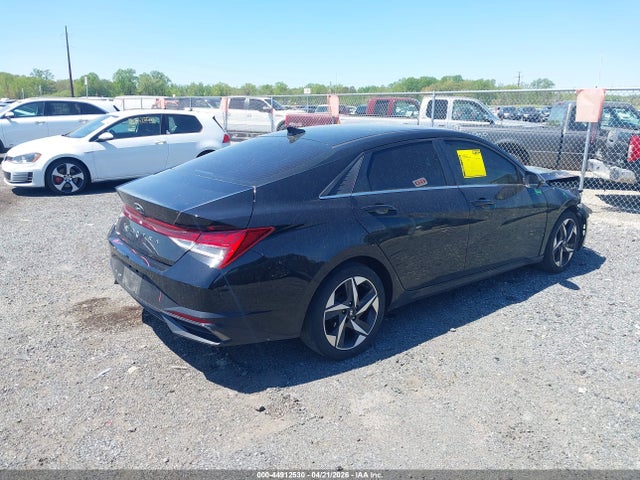2022 Hyundai Elantra Sel მანქანა იყიდება აუქციონზე, vin: 5NPLN4AG1NH081909, აუქციონის ნომერი: 44912530