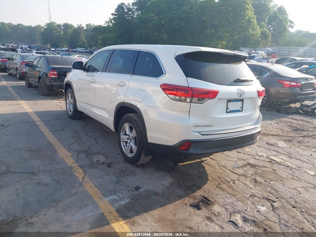 44912548 :رقم المزاد ، 5TDZZRFH8HS203533 vin ، 2017 Toyota Highlander Le مزاد بيع