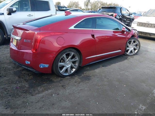 2014 Cadillac Elr Standard მანქანა იყიდება აუქციონზე, vin: 1G6RM1E43EU600544, აუქციონის ნომერი: 44912660