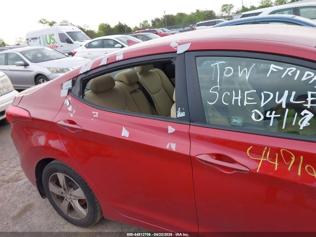 44912706 :رقم المزاد ، KMHDH4AE8DU618687 vin ، 2013 Hyundai Elantra Gls/limited مزاد بيع