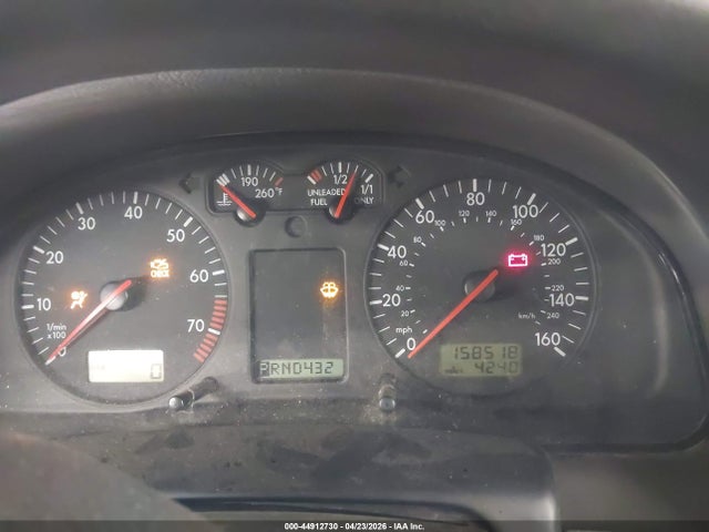 Aukcja sprzedaży 1999 Volkswagen Passat Gls V6, vin: WVWMD63B2XE299235, numer aukcji: 44912730