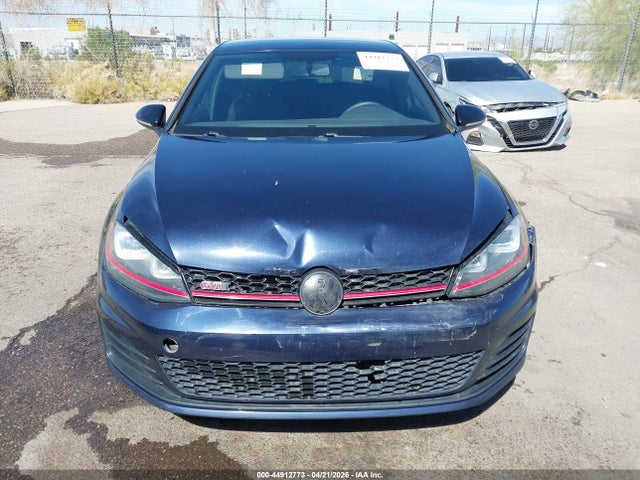 2017 Volkswagen Golf Gti Autobahn 4-door/s 4-door/se 4-door/sport 4-door მანქანა იყიდება აუქციონზე, vin: 3VW547AU2HM033575, აუქციონის ნომერი: 44912773