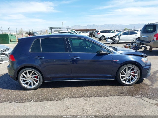 2017 Volkswagen Golf Gti Autobahn 4-door/s 4-door/se 4-door/sport 4-door მანქანა იყიდება აუქციონზე, vin: 3VW547AU2HM033575, აუქციონის ნომერი: 44912773